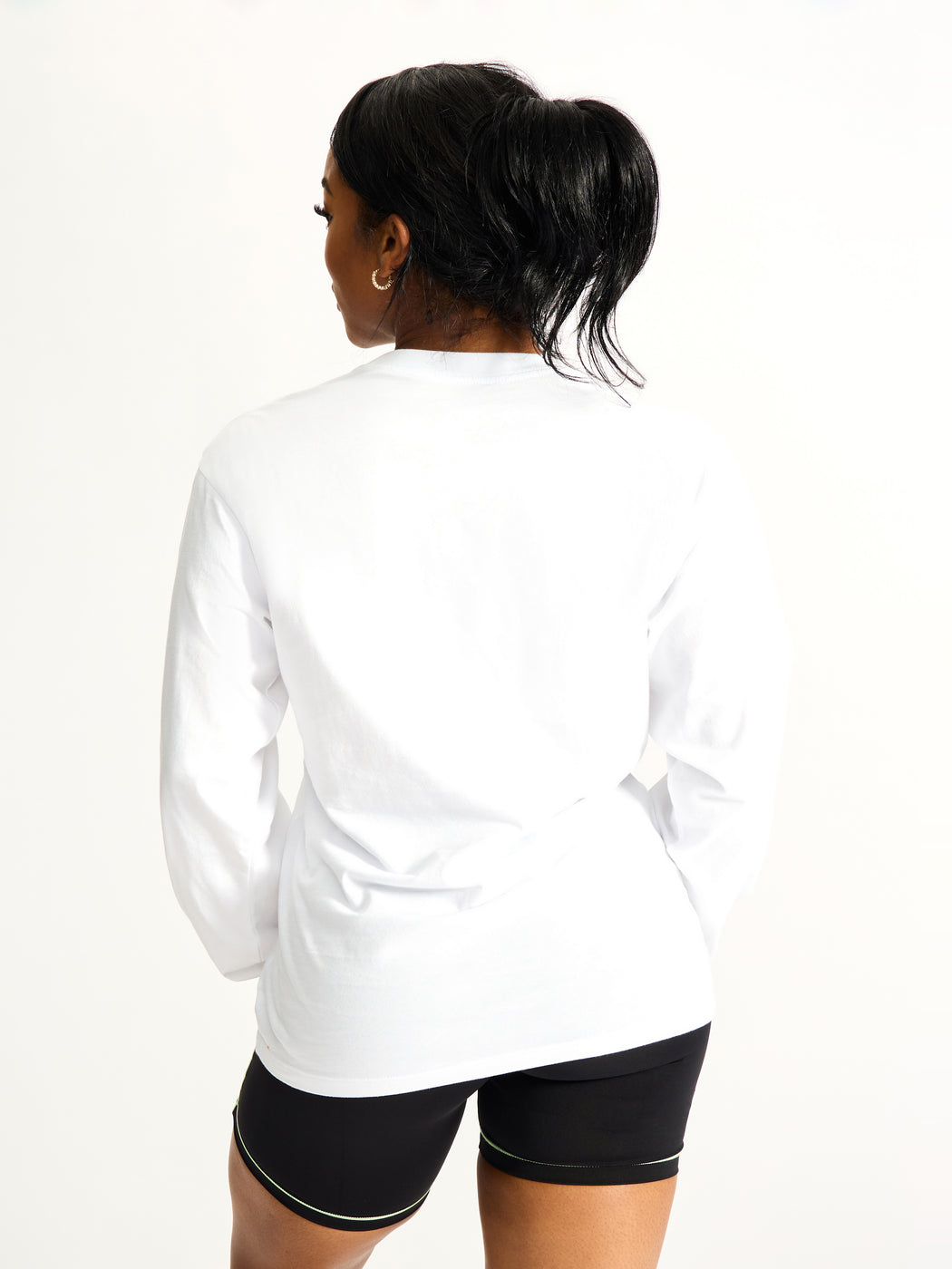 Social LS Tee - White