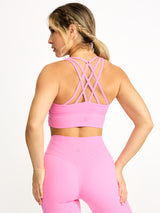 Thumbnail 4 of Revolution Candy Sports Bra - Bunny Pink, 4 of 5