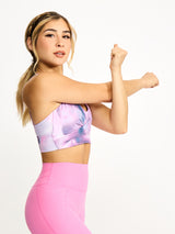 Thumbnail 3 of Revolution Candy Sports Bra - Purple Swirl Print, 3 of 5