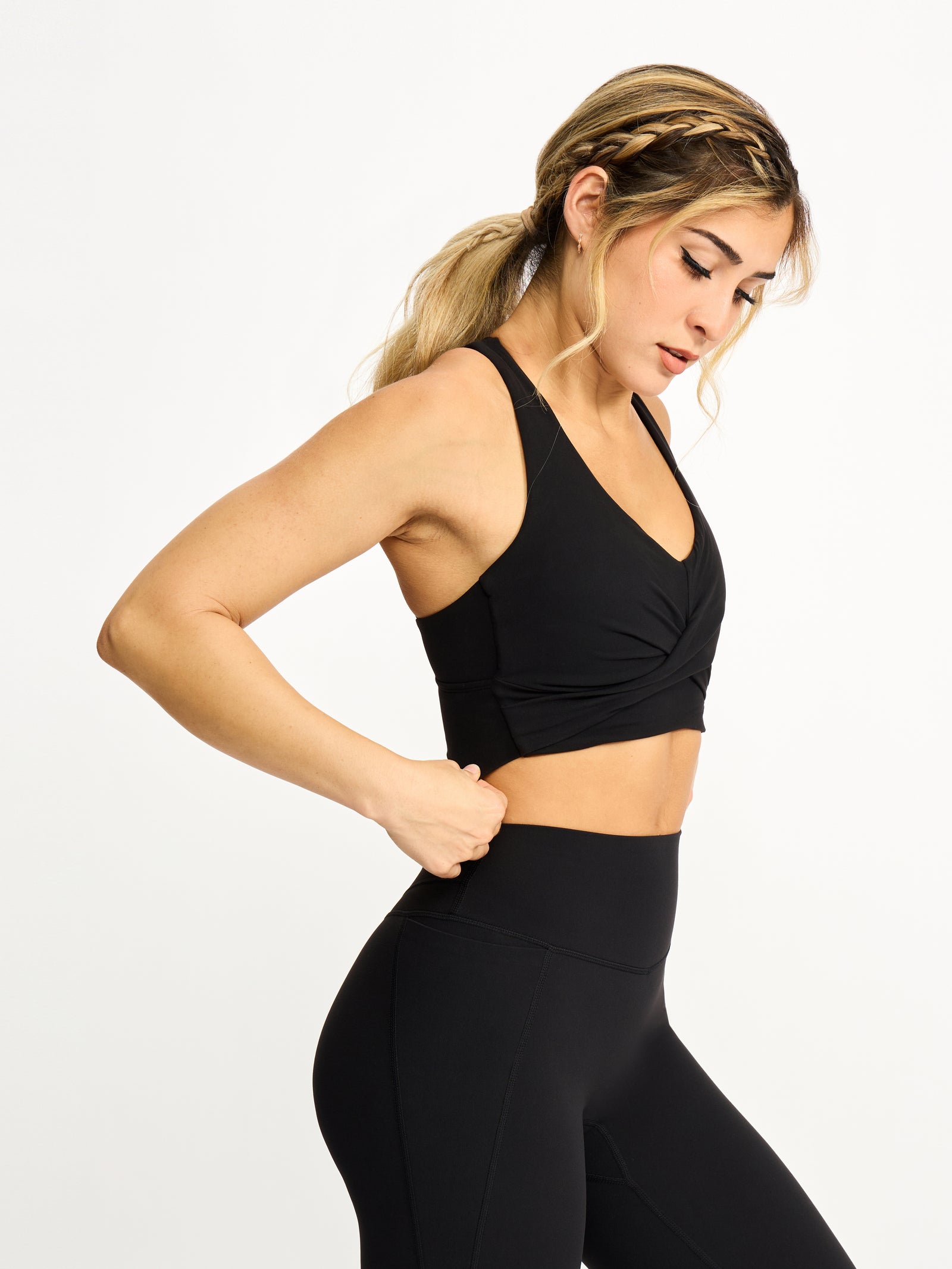 Revolution Candy Sports Bra - Onyx Black