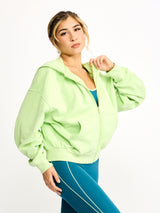 Thumbnail 1 of Full Zip Cloud Hoodie - Lima Bean, 1 of 6