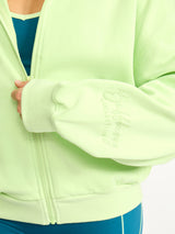 Thumbnail 2 of Full Zip Cloud Hoodie - Lima Bean, 2 of 6