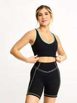 Thumbnail 4 of Everyday Airbrush Pocket Short 7" - Black Multi, 4 of 6