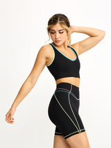 Thumbnail 3 of Everyday Airbrush Pocket Short 7" - Black Multi, 3 of 6