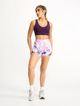 Thumbnail 4 of Flirty Flo Short Boyshort - Purple Swirl Print, 4 of 5