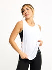 Halo Iris Tank - White