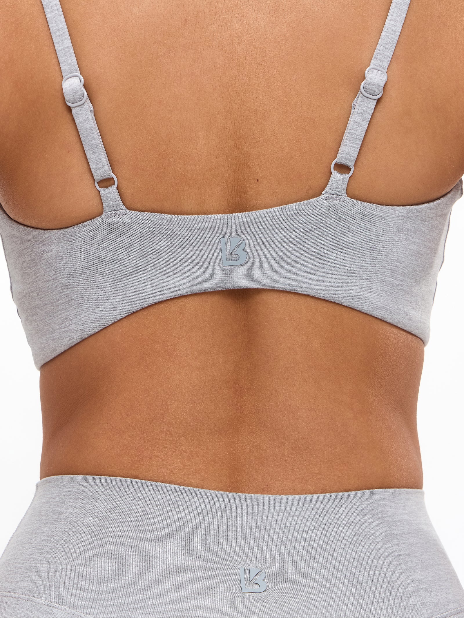 Dream Heathered Sports Bra - Heather Grey