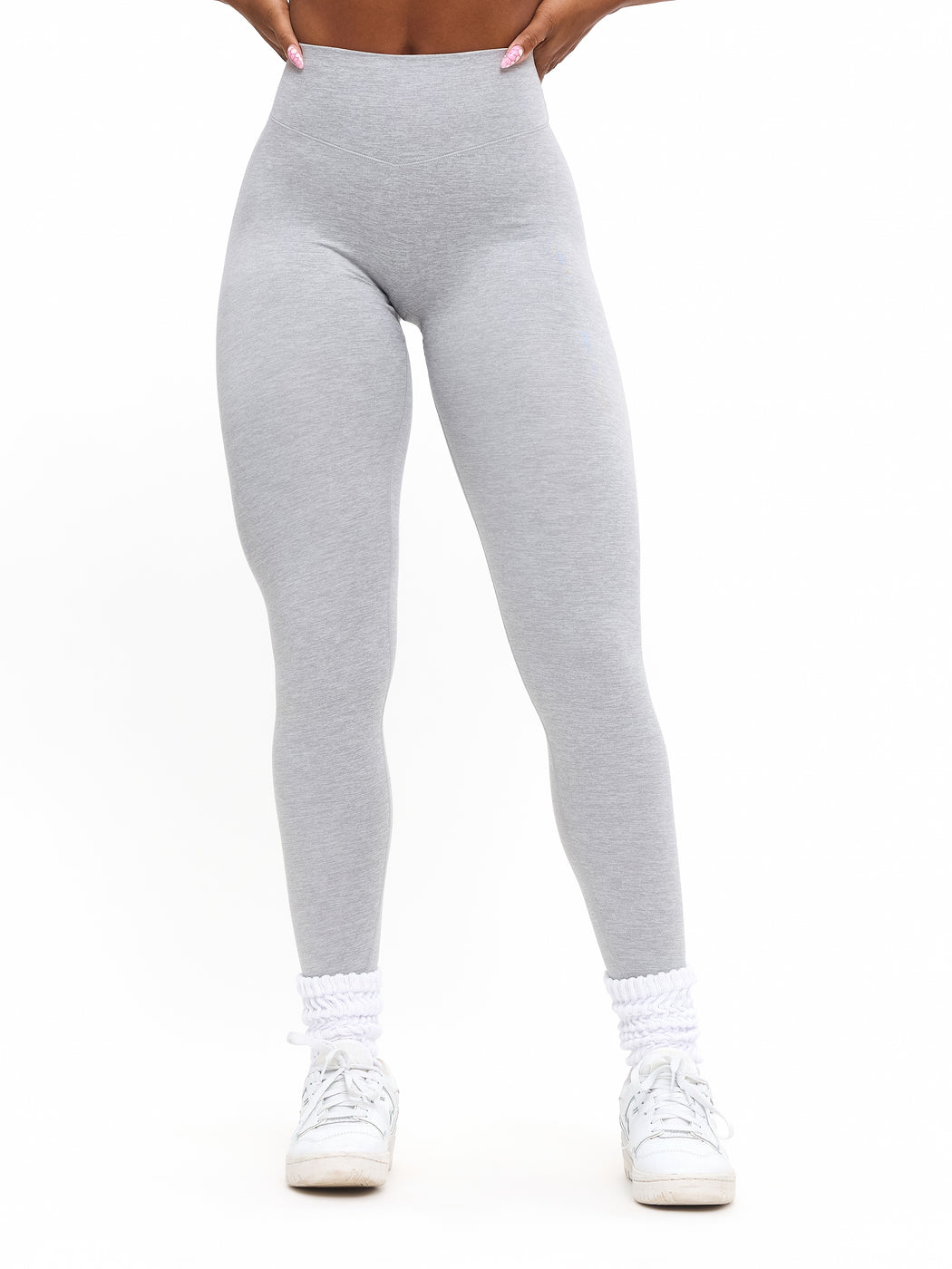 Dream Heathered Legging - Heathered Grey