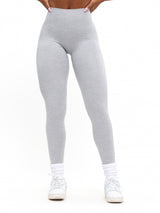 Thumbnail 4 of Dream Heathered Legging - Heathered Grey, 4 of 8