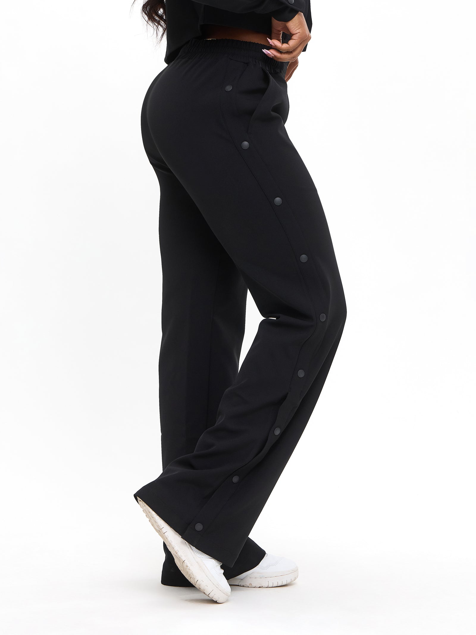 Snap Side Pant - Onyx Black