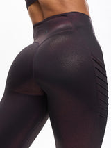Thumbnail 1 of Moto Pocket Legging - Black Cherry Patent, 1 of 5