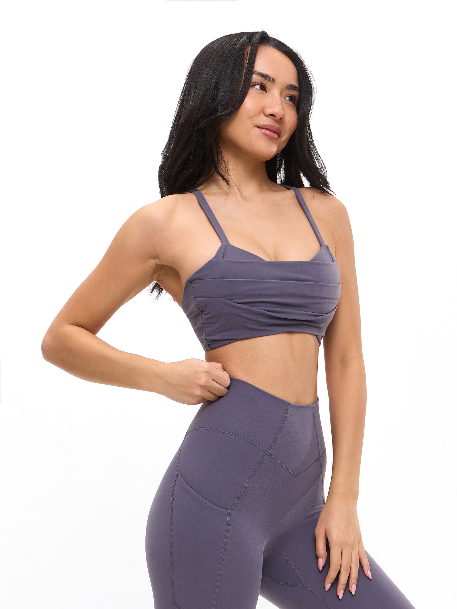 Empire Sports Bra - Hush Berry