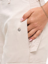 Thumbnail 9 of Curvy Stretch Cargo Pant - Bone, 9 of 9