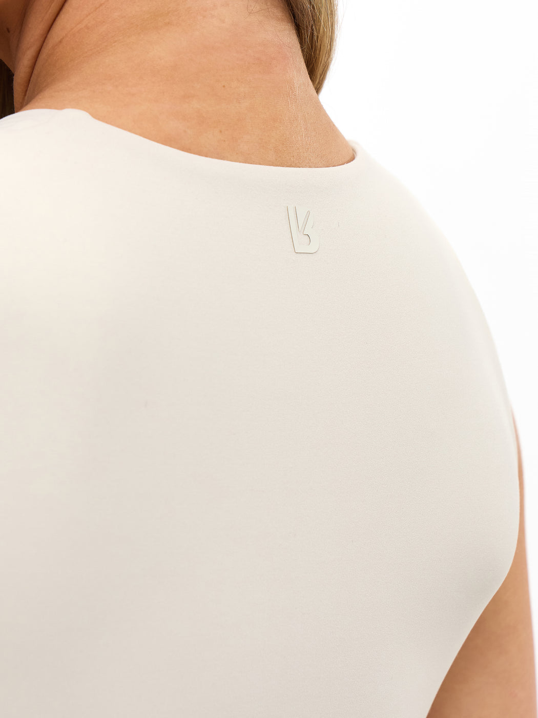Butter Square Neck Crop - Bone