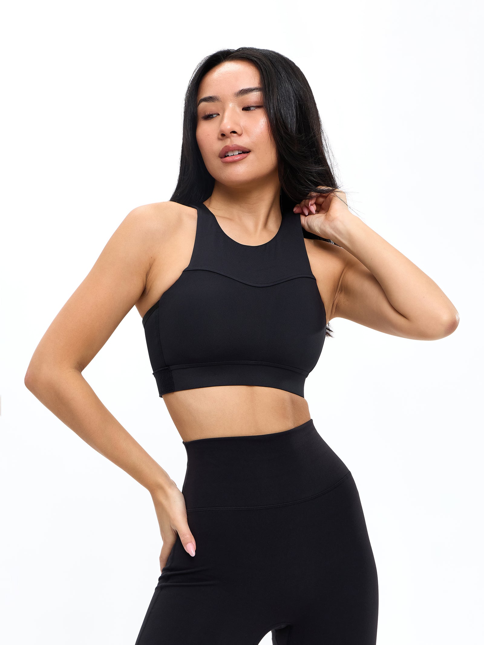 Wicked Sports Bra - Carbon Black