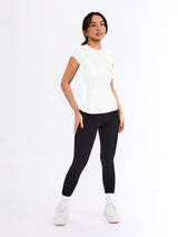 Thumbnail 4 of Halo Hip Tee - White, 4 of 5