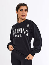 Thumbnail 6 of Training Long Sleeve Tee - Onyx Black, 6 of 6