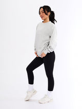 Thumbnail 3 of Break Long Sleeve Tee - Heather Grey, 3 of 5