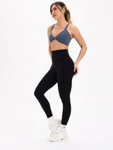 Thumbnail 4 of Twisted Curve Sports Bra - Barista Blue, 4 of 5