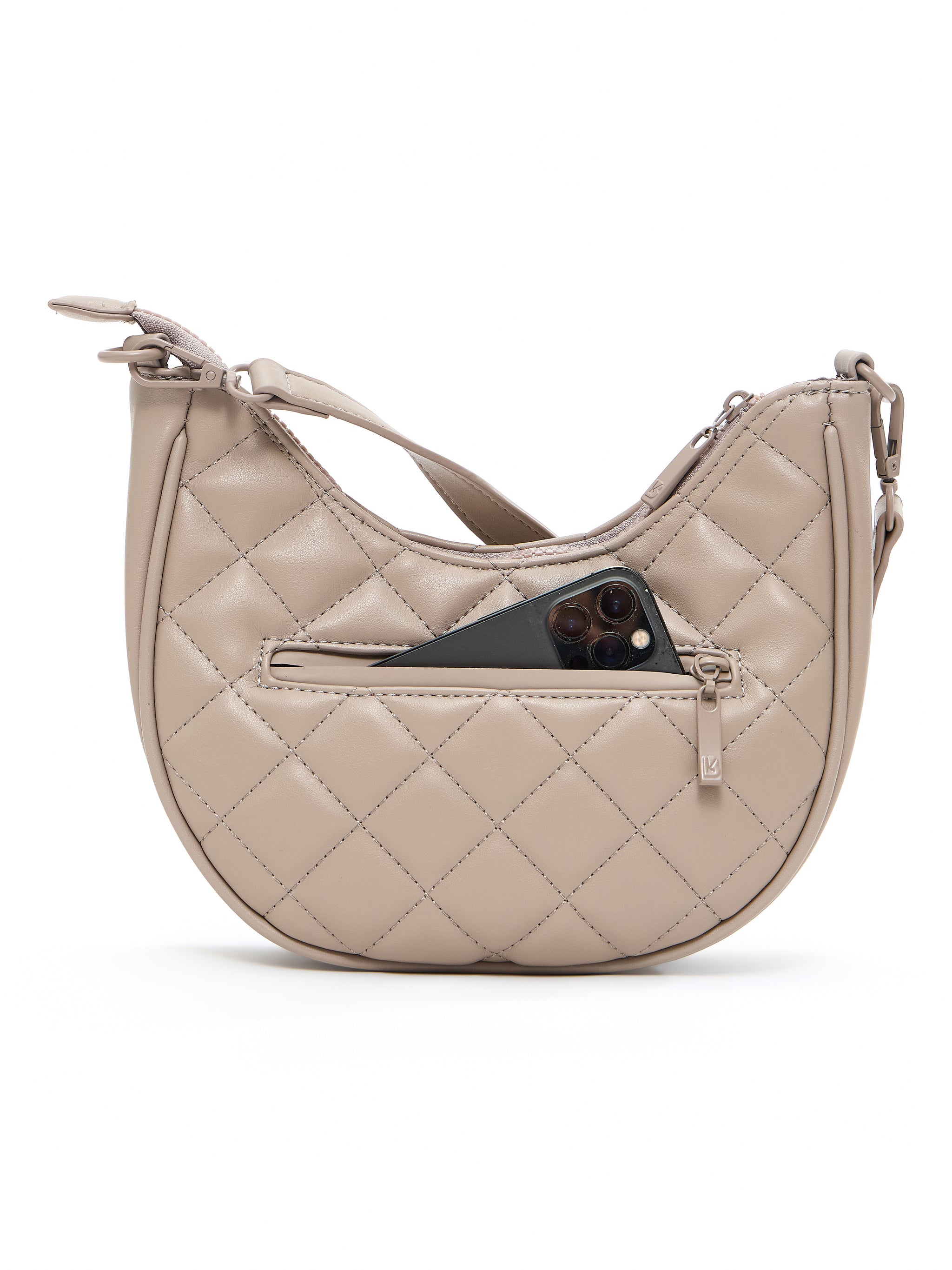 Quilted Crossbody Purse - Chamomile