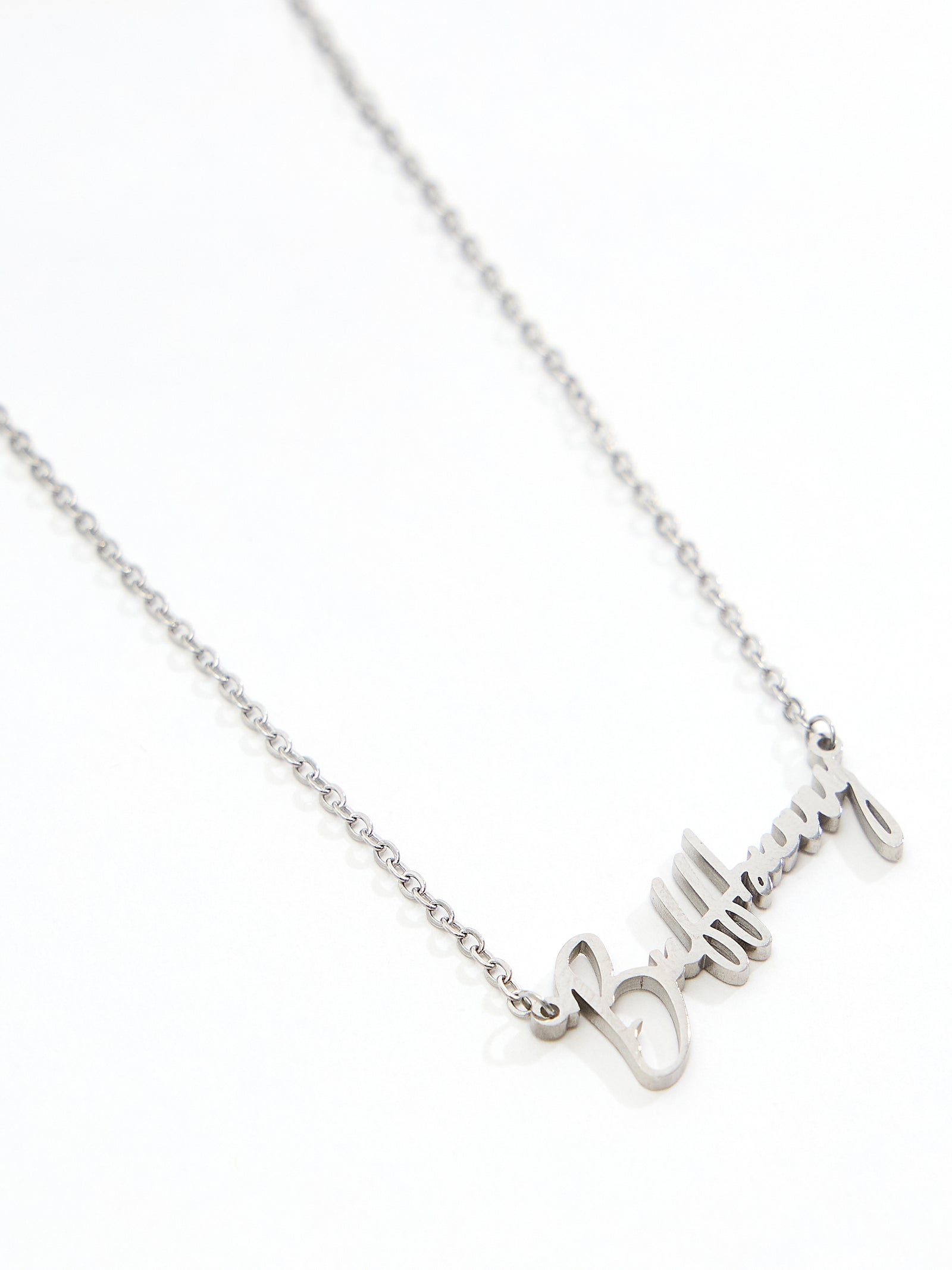 Buffbunny Necklace - Silver