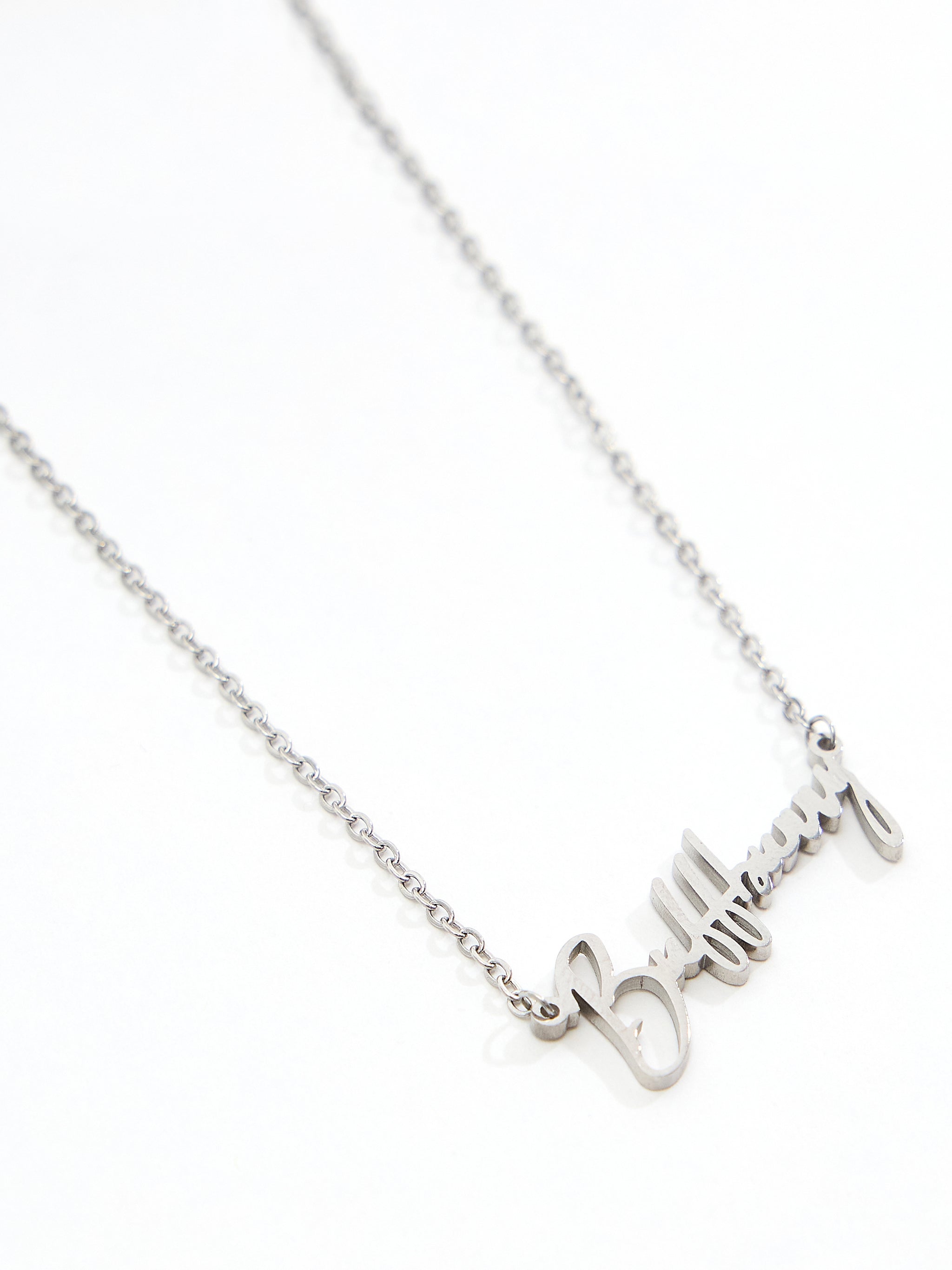 Buffbunny Necklace - Silver