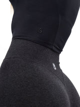 Thumbnail 5 of Halo Baby Tee - Onyx Black, 5 of 5