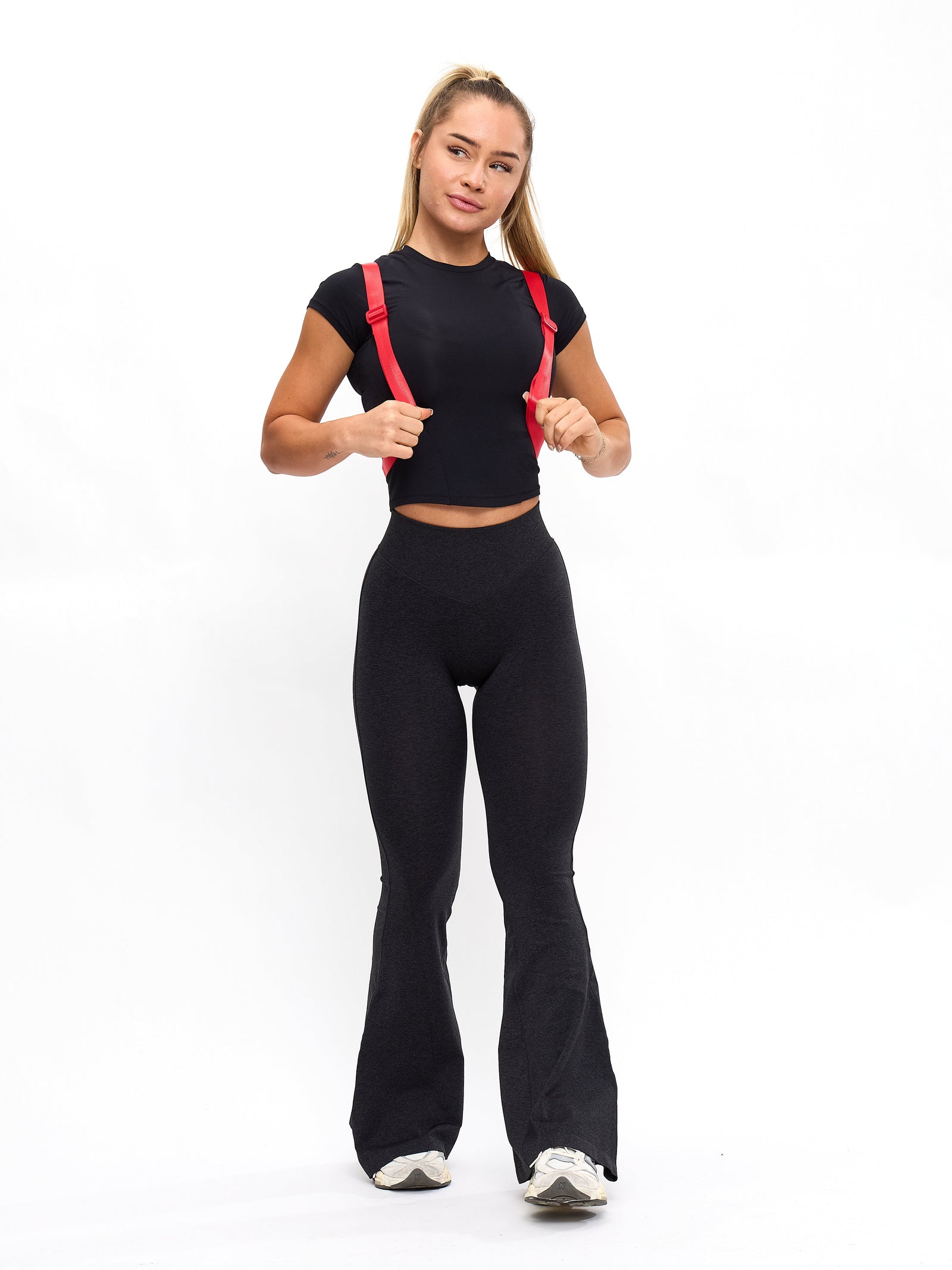 Halo Baby Tee- Onyx Black