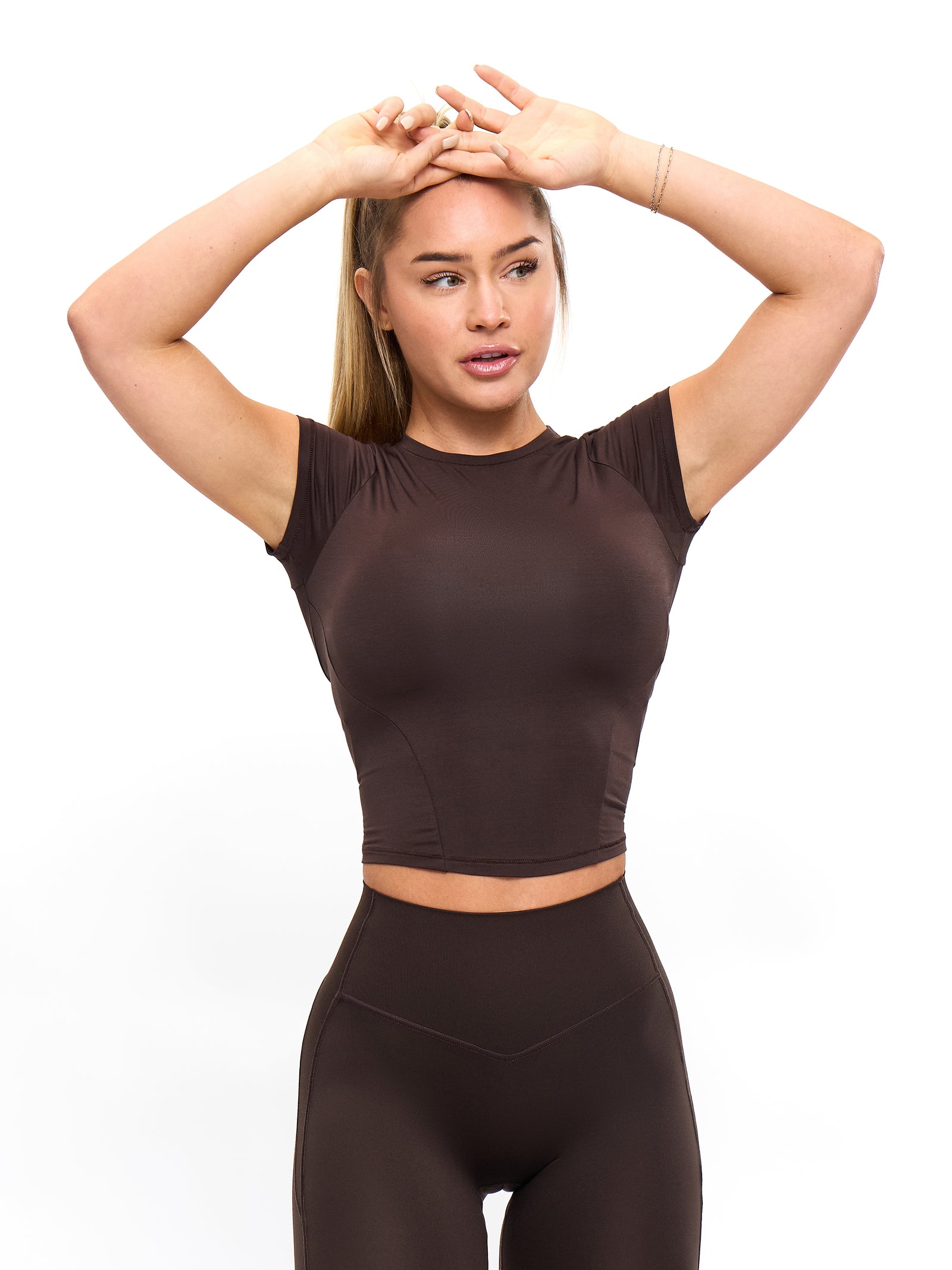 Halo Baby Tee - Cold Brew