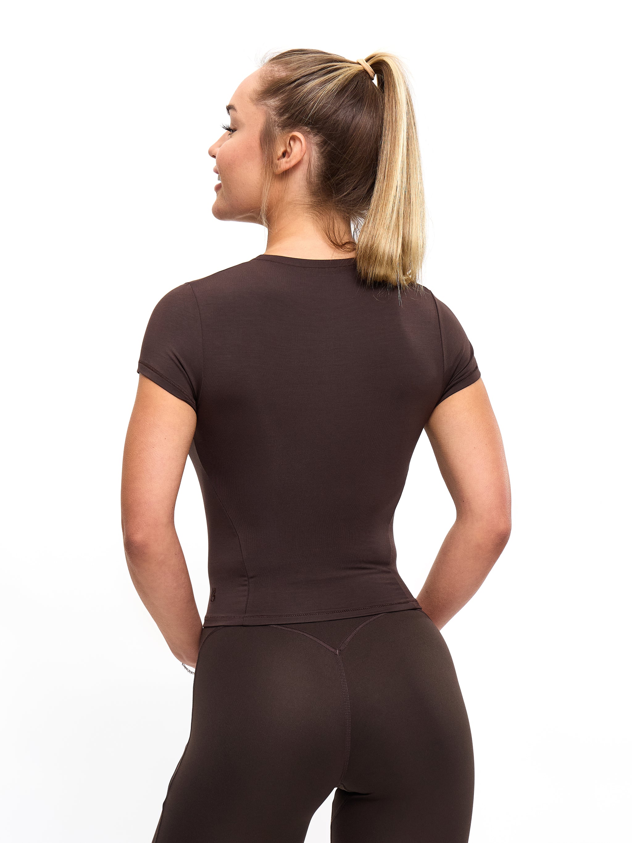 Halo Baby Tee - Cold Brew