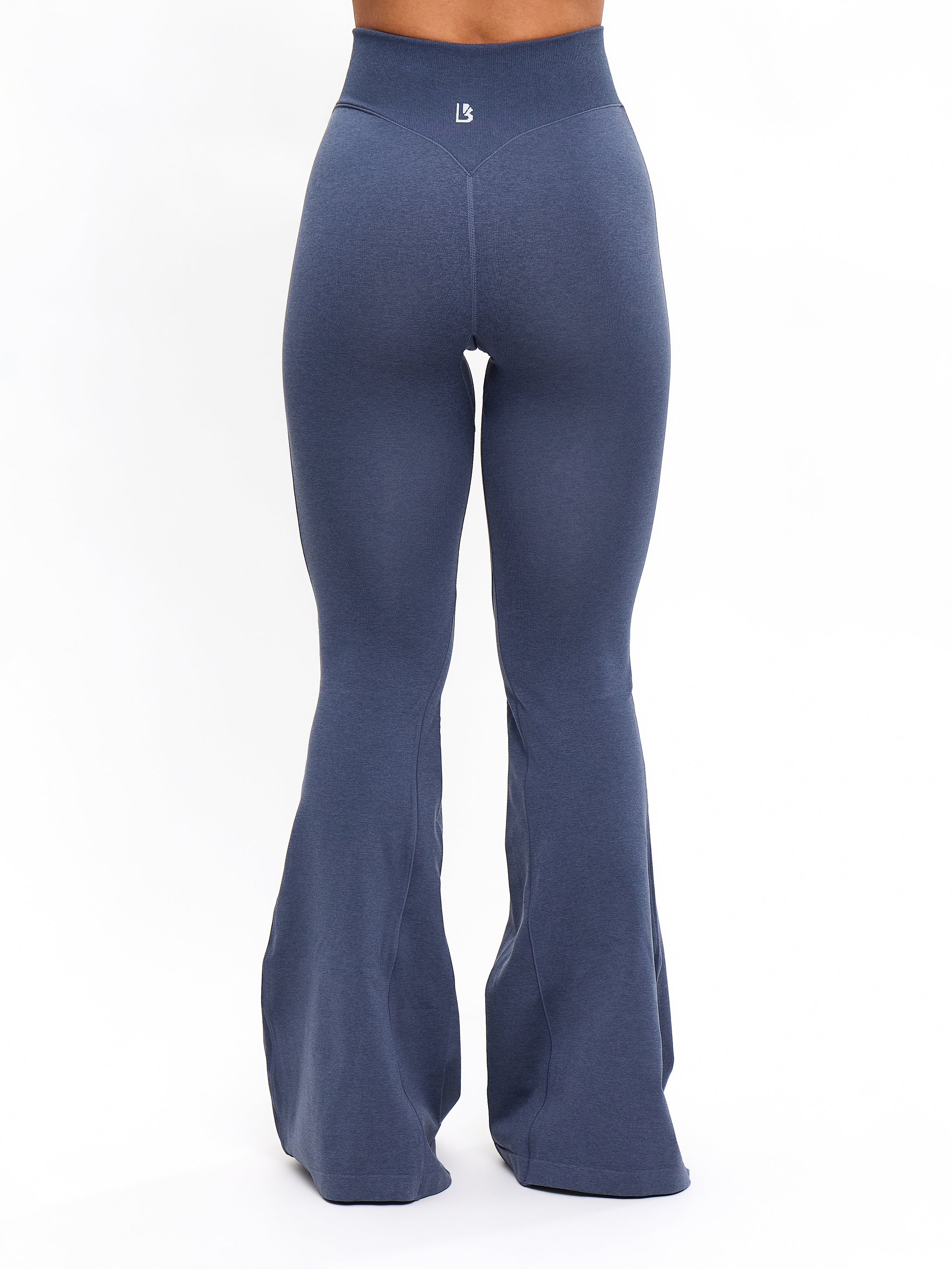 Seamless Flare Legging - Barista Blue