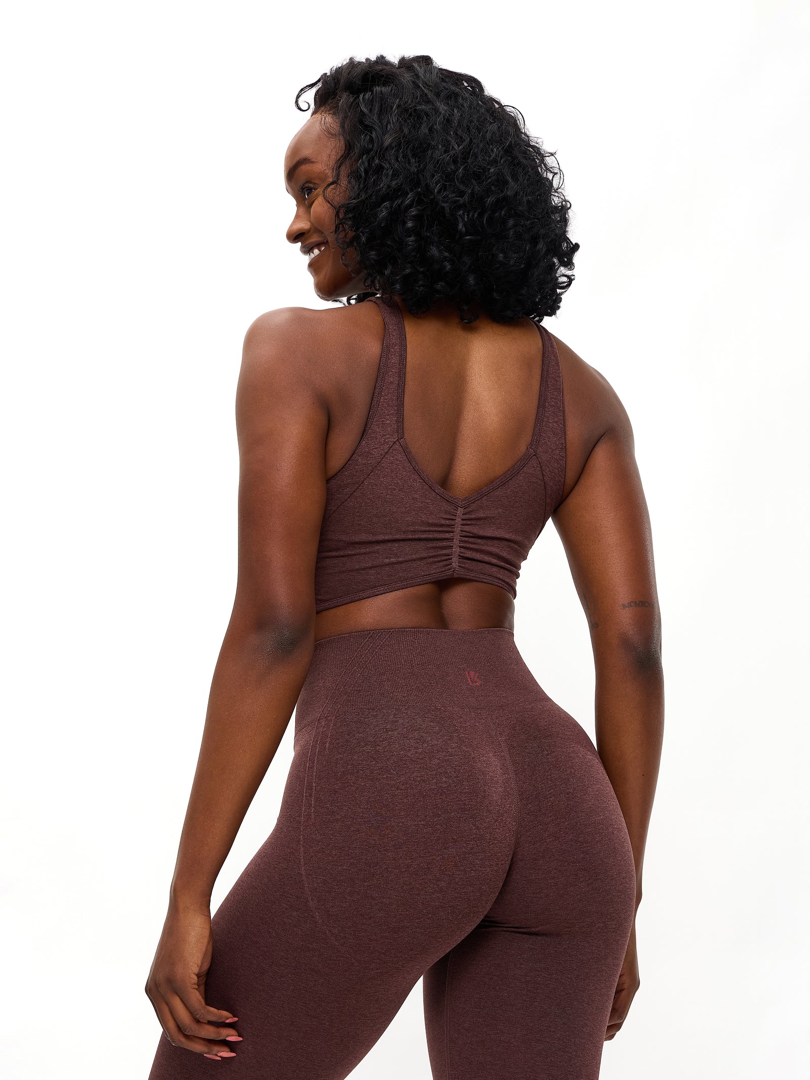 Form Reversible Seamless Sports Bra - Smoked Cherry