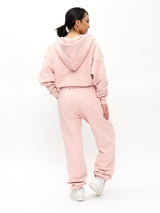 Thumbnail 4 of Plush Fleece Zip Hoodie - Strawberry Milk, 4 of 6