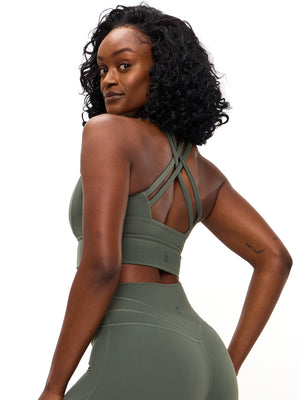 Bloom Sports Bra - Onyx Black