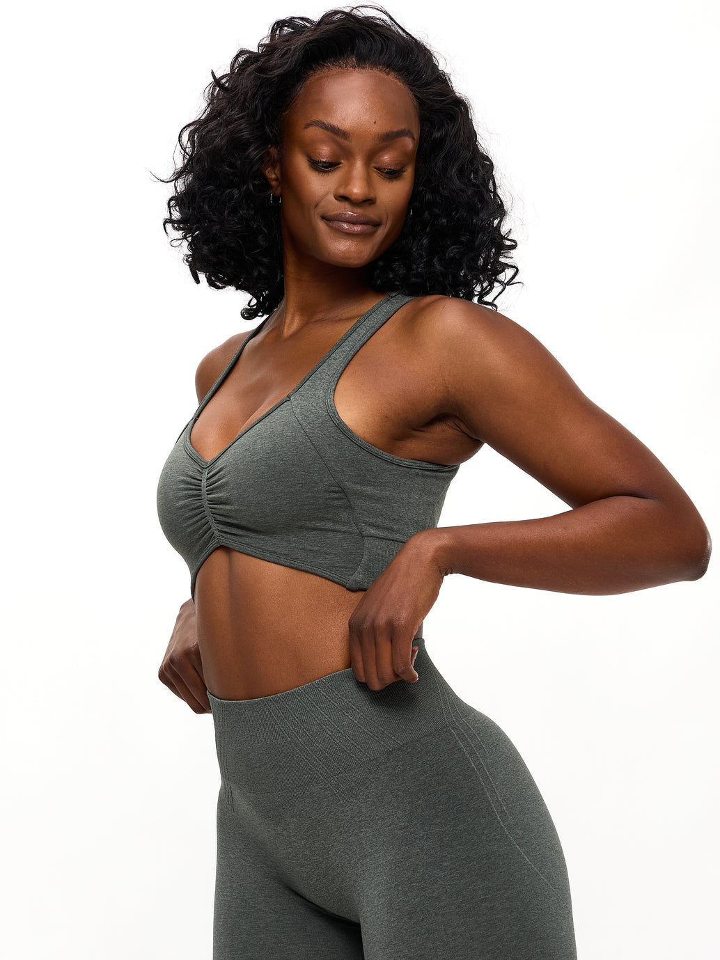 Form Reversible Seamless Sports Bra - Shadow Sage