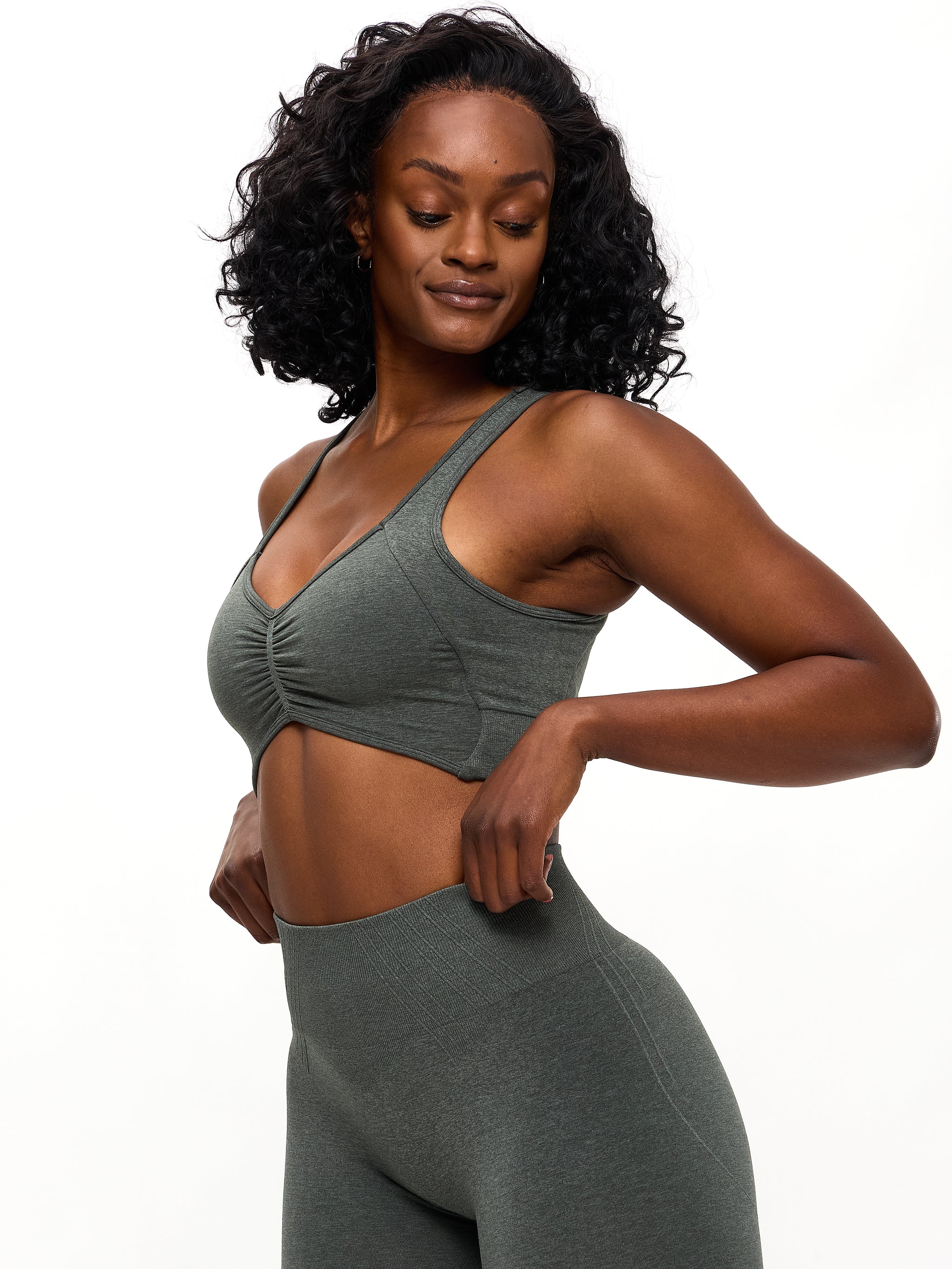 Form Reversible Seamless Sports Bra - Shadow Sage