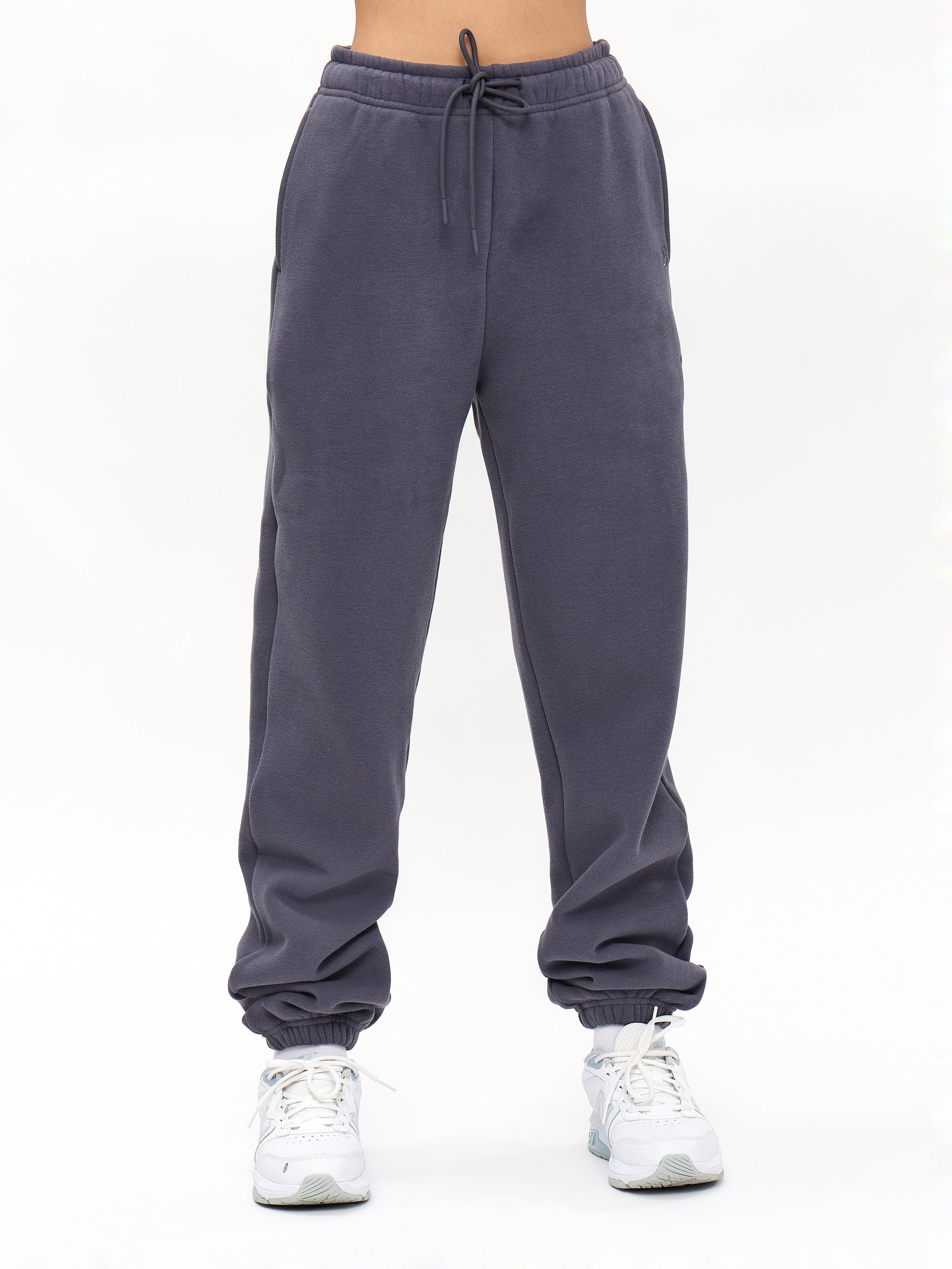 Plush Fleece Jogger - Blue Steel