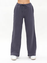Thumbnail 6 of Plush Fleece Straight Leg Sweat Pant - Blue Steel, 6 of 6