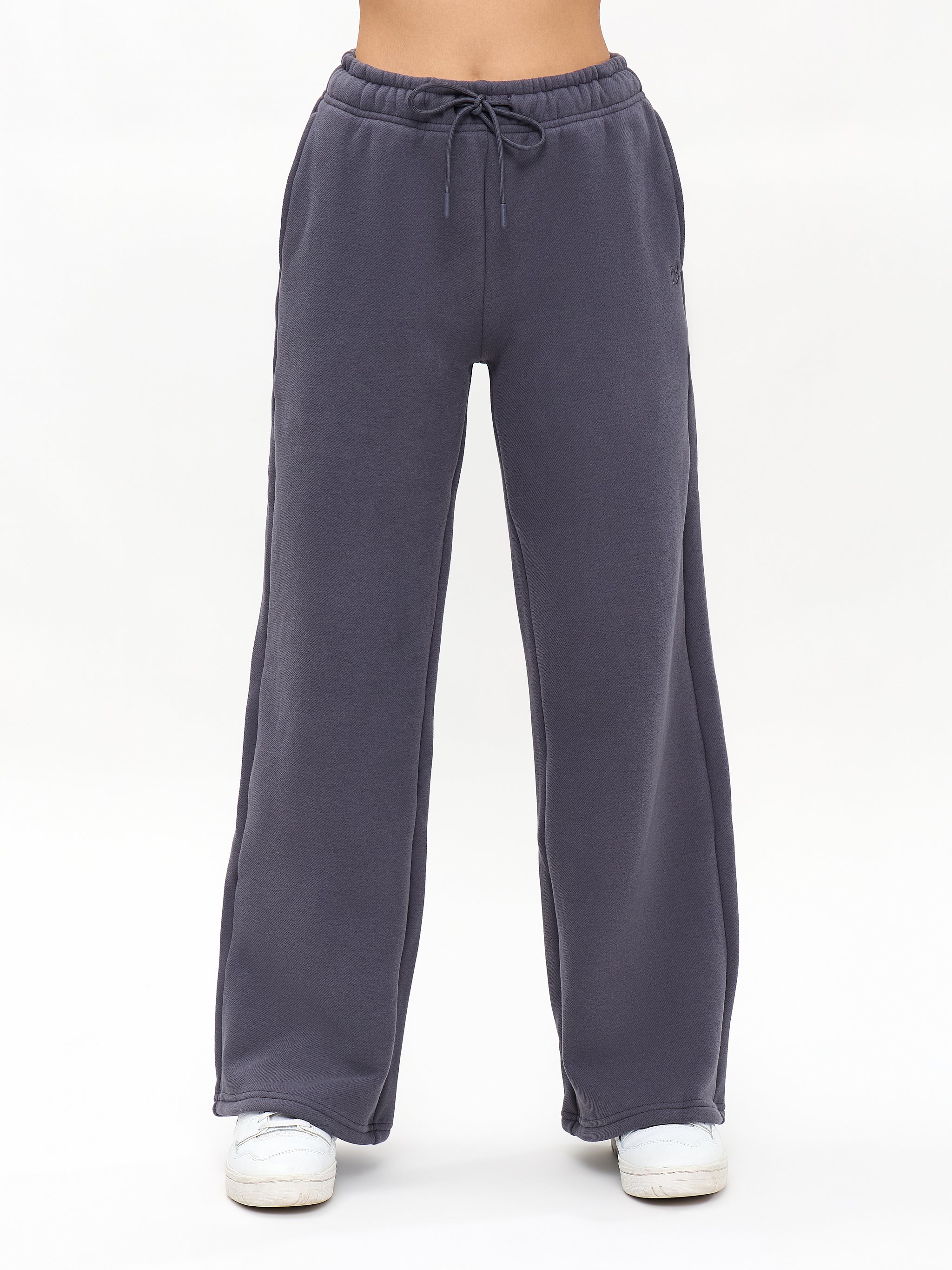 Plush Fleece Straight Leg Sweat Pant - Blue Steel
