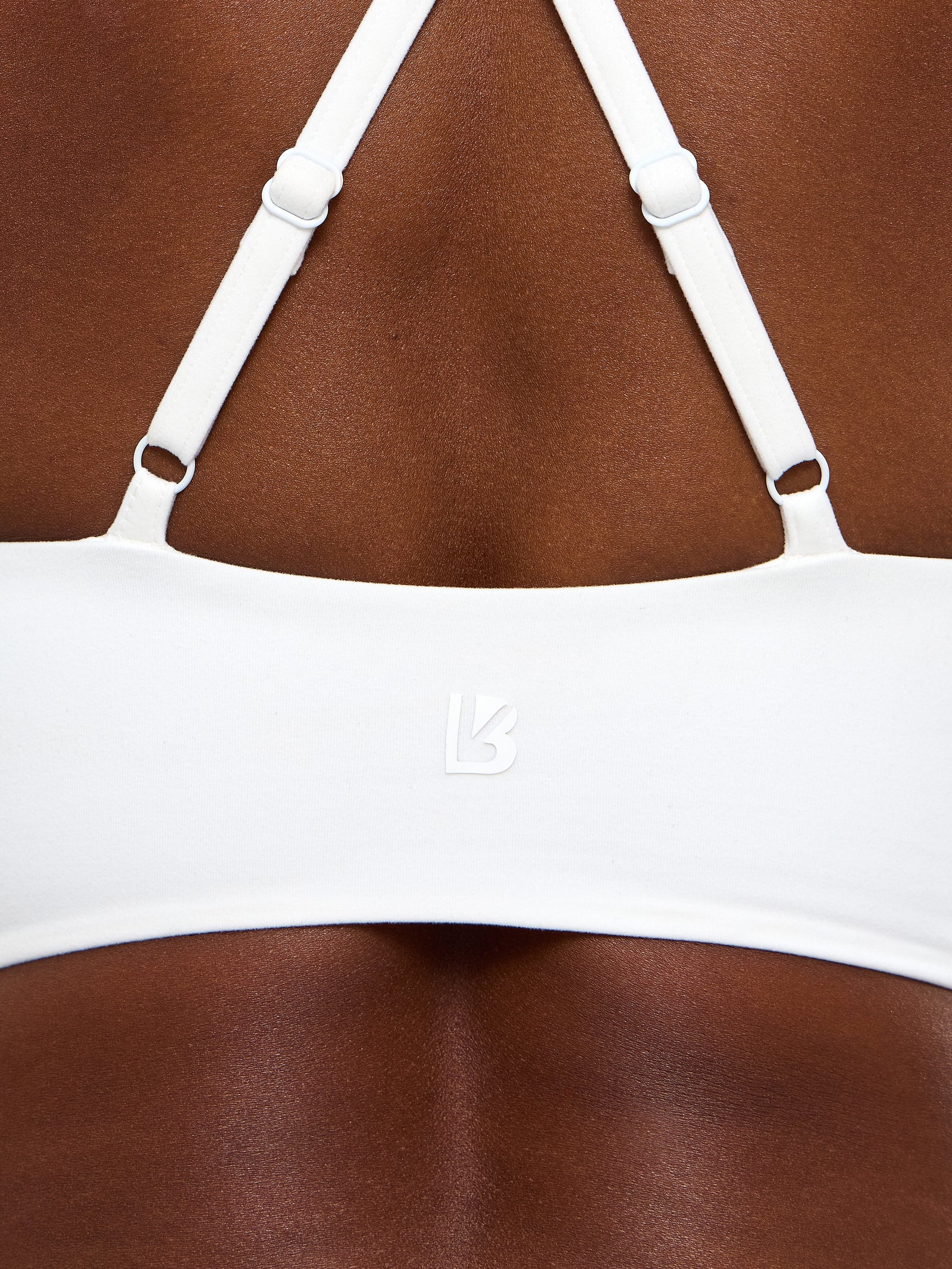 Poshknit Sports Bra - White