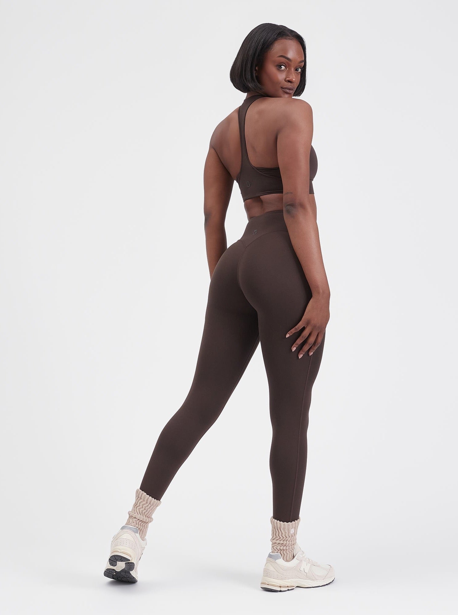 Collagen Legging - Cold Brew