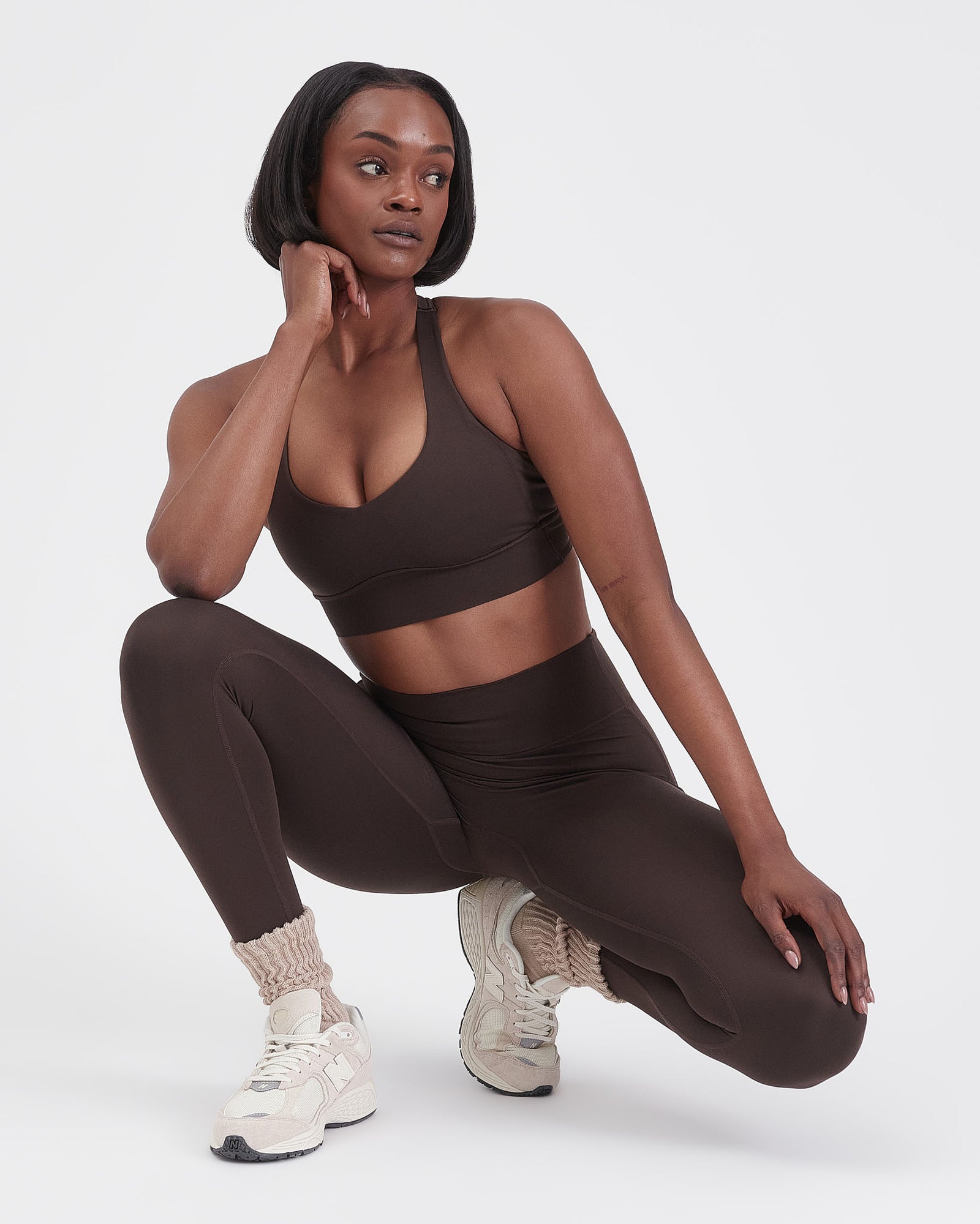 Collagen Legging - Cold Brew