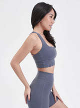 Thumbnail 4 of Revolution Sports Bra - Barista Blue, 4 of 7