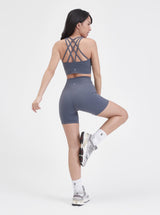 Thumbnail 6 of Revolution Sports Bra - Barista Blue, 6 of 7
