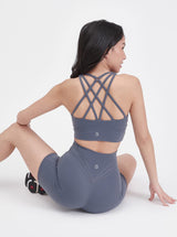 Thumbnail 7 of Revolution Sports Bra - Barista Blue, 7 of 7