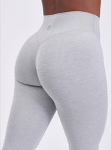 Thumbnail 5 of Dream Heathered Legging - Heathered Grey, 5 of 8