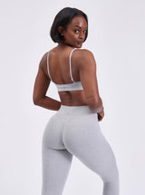 Thumbnail 6 of Dream Heathered Legging - Heathered Grey, 6 of 8