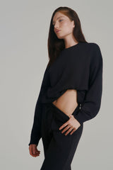 Thumbnail 2 of Threads Jogger Sweatpant - Onyx Black, 2 of 4