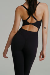 Thumbnail 2 of Poshknit Scrunch Bodysuit - Onyx Black, 2 of 5