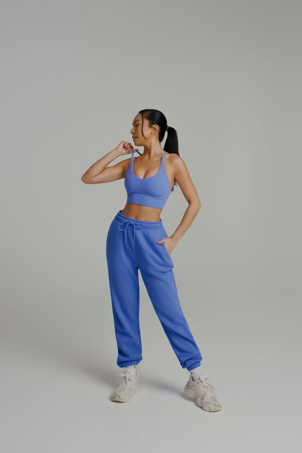 Poshknit Sports Bra - Azul